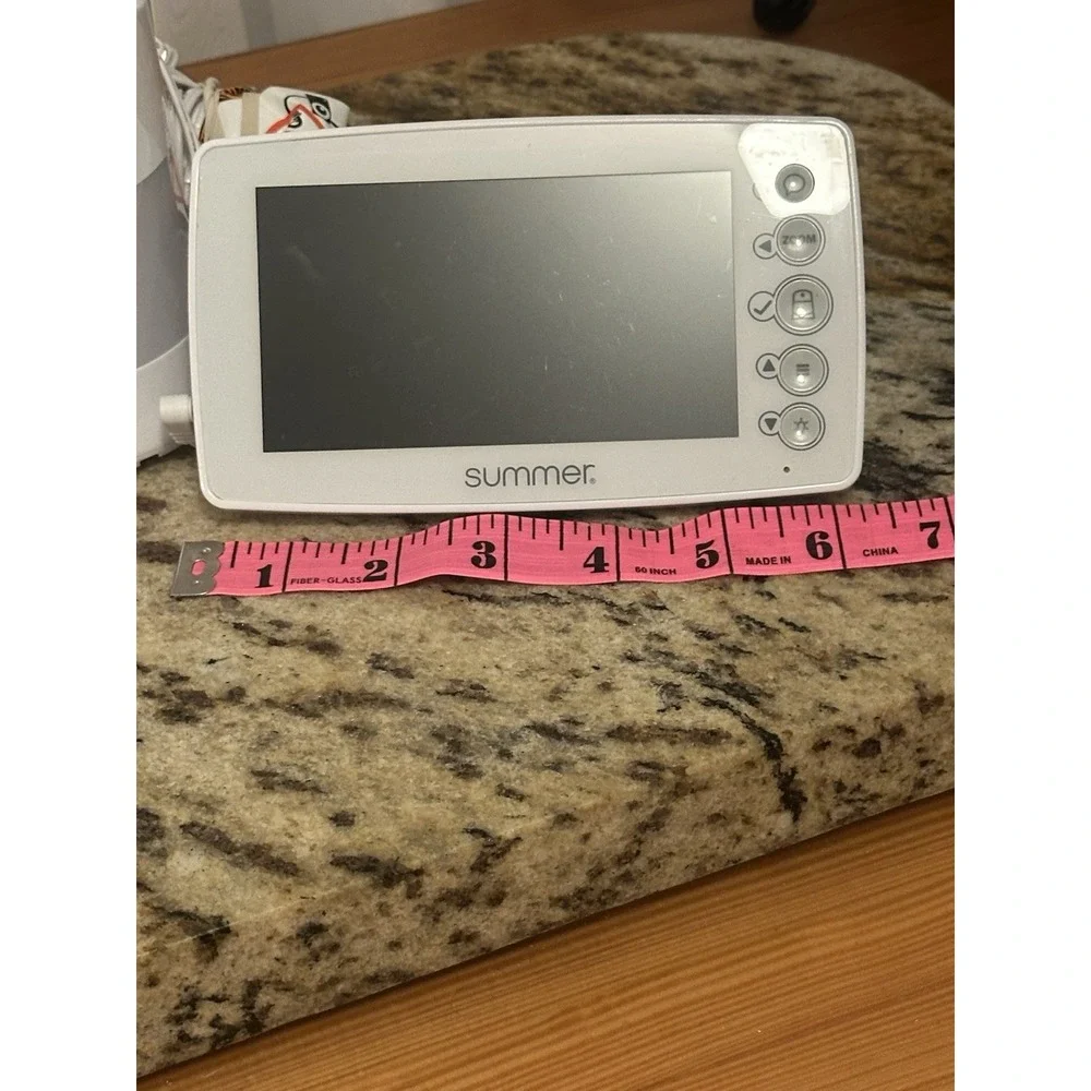Summer Explore Digital Voice & Picture Baby Monitor w/ Camera Zoom, White